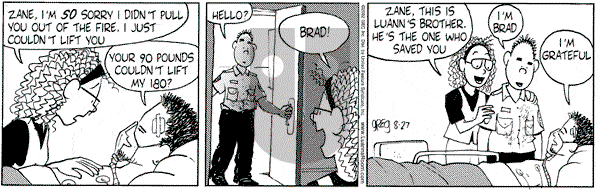Luann on Tuesday August 27, 2002 Comic Strip