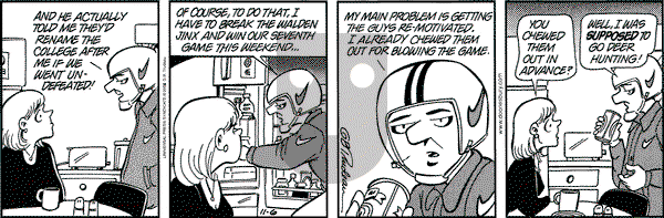 Doonesbury - Wednesday November 6, 2002 Comic Strip