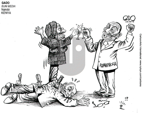 ViewsAfrica on Thursday December 21, 2017 Comic Strip