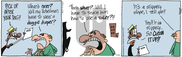 The Knight Life on Tuesday July 12, 2011 Comic Strip