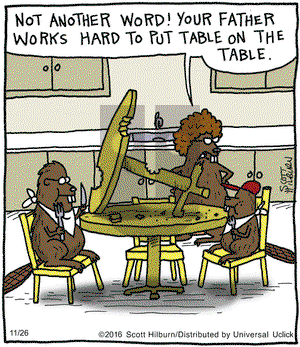The Argyle Sweater on Saturday November 26, 2016 Comic Strip
