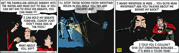 Rip Haywire on Tuesday January 10, 2017 Comic Strip