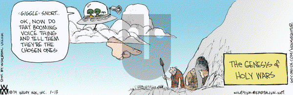 Non Sequitur - Monday January 13, 2014 Comic Strip
