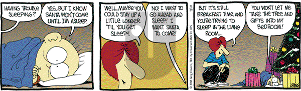 The Buckets on Saturday December 24, 2016 Comic Strip