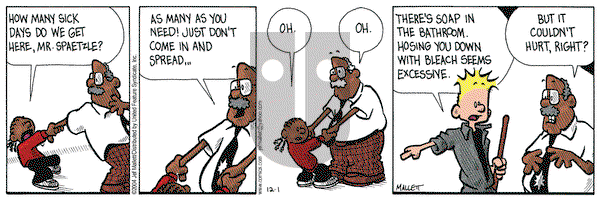 Frazz on Wednesday December 1, 2004 Comic Strip