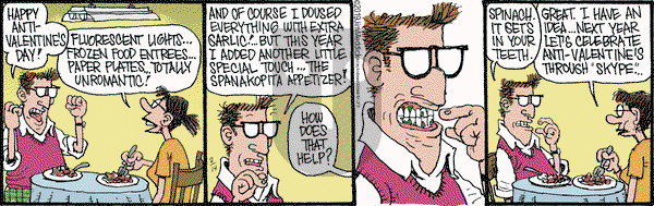 Monty on Thursday February 14, 2019 Comic Strip