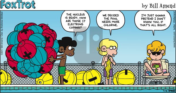 FoxTrot on Sunday July 30, 2017 Comic Strip