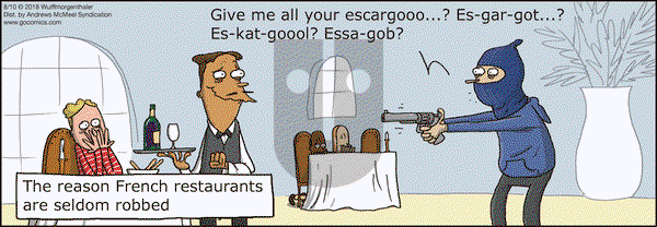 WuMo on Friday August 10, 2018 Comic Strip