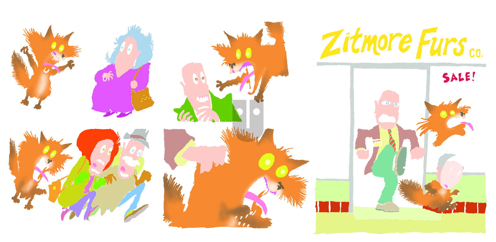 Lio on Sunday April 13, 2014 Comic Strip