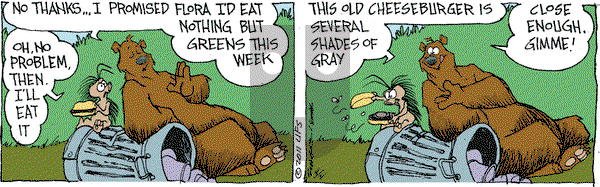 The Grizzwells on Saturday April 2, 2011 Comic Strip