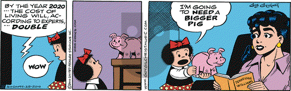 Nancy on Wednesday August 25, 2010 Comic Strip