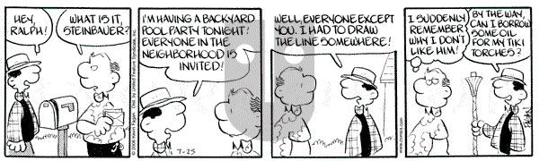 Drabble on Tuesday July 25, 2006 Comic Strip