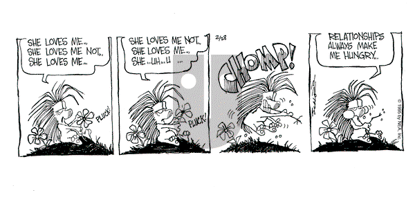 The Grizzwells on Tuesday February 28, 1995 Comic Strip