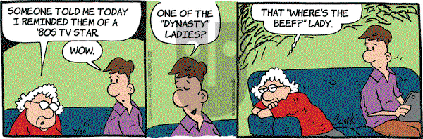 Lola on Monday July 30, 2018 Comic Strip
