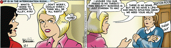 Alley Oop on Saturday December 1, 2012 Comic Strip