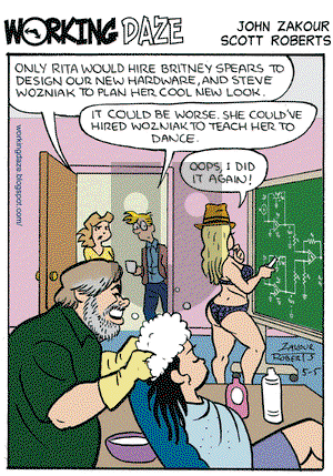 Working Daze on Tuesday May 5, 2009 Comic Strip