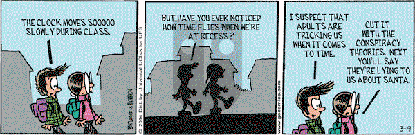 Grand Avenue on Wednesday March 19, 2014 Comic Strip