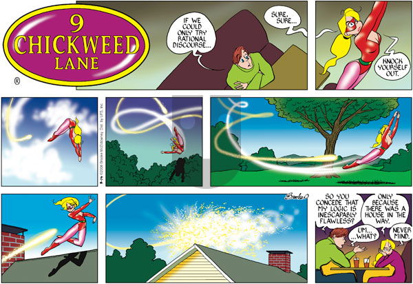 9 Chickweed Lane on Sunday September 14, 2008 Comic Strip