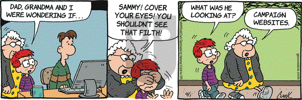 Lola on Tuesday April 1, 2014 Comic Strip