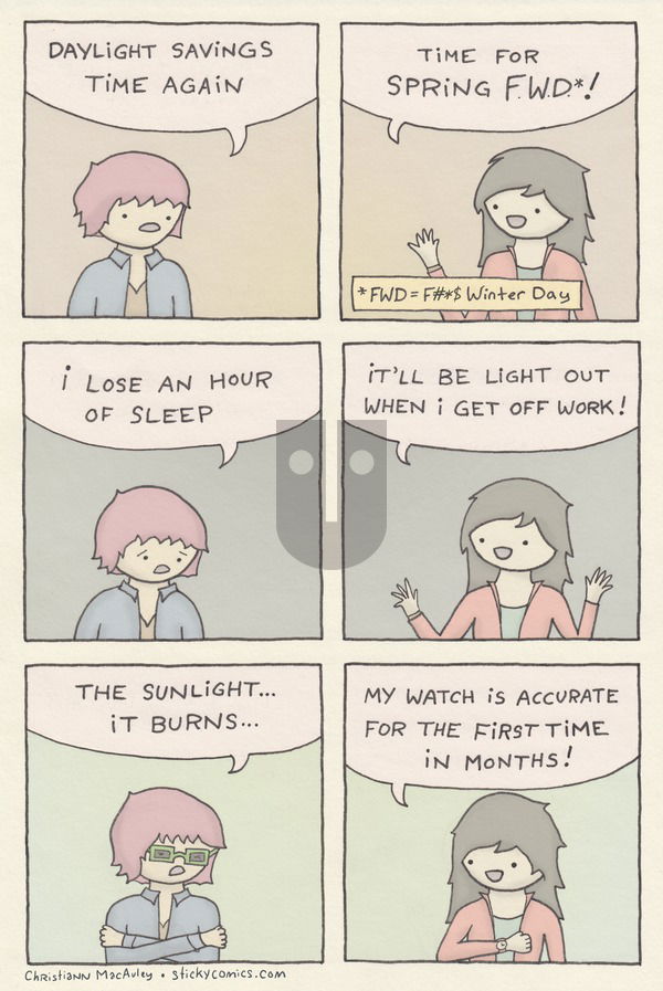 Sticky Comics on Sunday March 12, 2017 Comic Strip