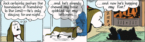 Fred Basset on Thursday April 1, 2010 Comic Strip