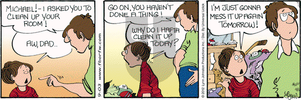 For Better or For Worse - Monday September 3, 2012 Comic Strip