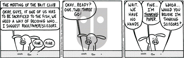 Pearls Before Swine on Friday July 30, 2004 Comic Strip