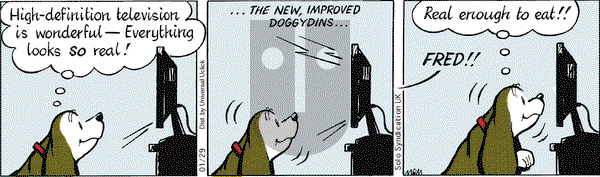 Fred Basset on Thursday January 29, 2015 Comic Strip