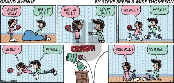 Grand Avenue on Sunday November 11, 2012 Comic Strip