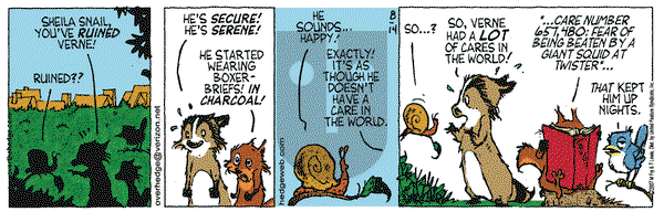 Over the Hedge on Tuesday August 14, 2007 Comic Strip