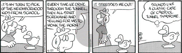 Drabble on Thursday April 27, 2000 Comic Strip