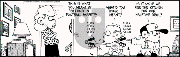 FoxTrot on Tuesday November 22, 1994 Comic Strip