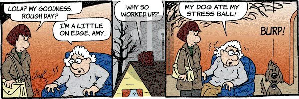 Lola on Tuesday January 15, 2019 Comic Strip