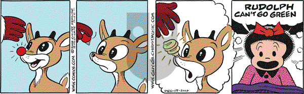 Nancy on Thursday December 17, 2009 Comic Strip