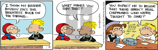 Soup to Nutz - Old on Wednesday January 28, 2009 Comic Strip