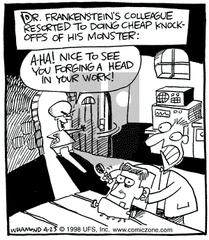 Reality Check on Thursday April 23, 1998 Comic Strip