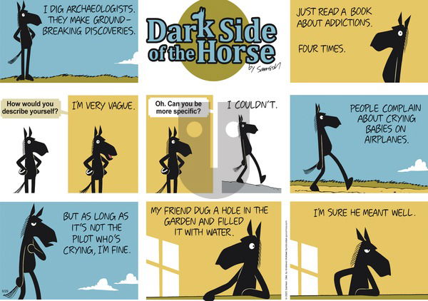 Dark Side of the Horse on Sunday June 29, 2025 Comic Strip