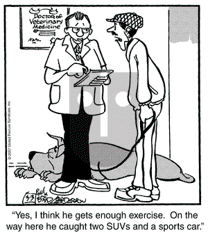 Marmaduke on Saturday March 3, 2007 Comic Strip