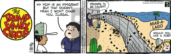 La Cucaracha on Friday August 24, 2018 Comic Strip