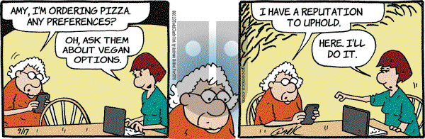 Lola on Tuesday September 17, 2019 Comic Strip
