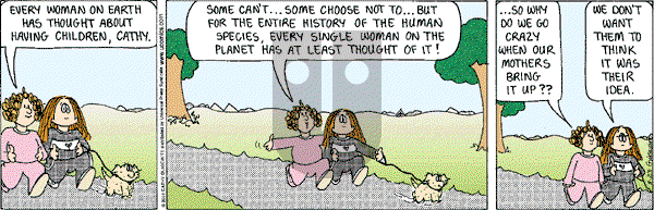 Cathy Classics - Wednesday May 23, 2001 Comic Strip