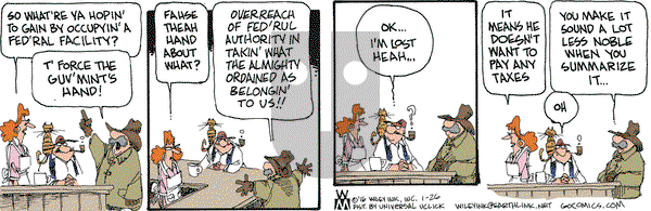 Non Sequitur on Tuesday January 26, 2016 Comic Strip