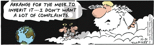 Frank and Ernest on Monday October 31, 2005 Comic Strip