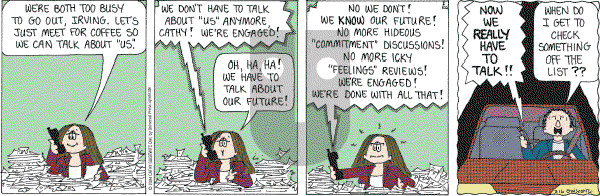 Cathy Classics - Tuesday March 16, 2004 Comic Strip