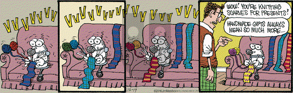 Monty on Monday December 19, 2016 Comic Strip