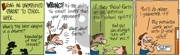 The Knight Life on Wednesday March 18, 2009 Comic Strip