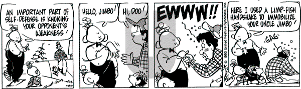 Rose is Rose on Thursday March 25, 1993 Comic Strip