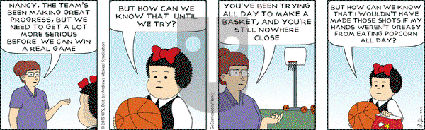 Nancy on Tuesday July 9, 2019 Comic Strip