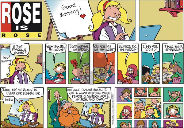 Rose is Rose on Sunday September 13, 2020 Comic Strip