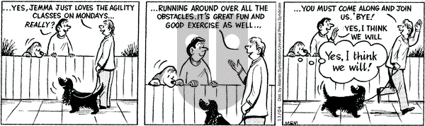 Fred Basset on Tuesday November 4, 2008 Comic Strip